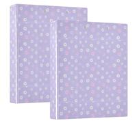 Raccoglitore per quaderni da 1,2 cm e mezzo con 3 anelli e tasche interne, confezione da 200 fogli assortiti