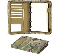 Raccoglitore per quaderni militari, raccoglitore ad anelli A5/A6, raccoglitore per quaderni, blocco per appunti di progetto, quaderno tattico resistente agli agenti atmosferici con 80 fogli di carta a