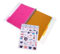 Raccoglitore per ricette da cucina, quaderno per ricette, raccoglitore per