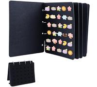 Raccoglitore per Spille, Espositore con Spille Smaltate in Feltro Espositore per Collezione di Pin Porta Spille Pin Display Holder per la Conservazione di 180 Pins per la Raccolta Delle Spille (Nero)