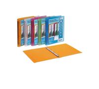 Raccoglitore personalizzabile Lumina - 22 x 30 - 4 anelli tondi 15 mm - PP - col