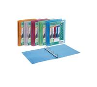 FAVORIT - 400116633 - Raccoglitore personalizzabile Lumina - 4 anelli tondi 30 mm - 22 x 30 cm - PP - colori assortiti - Favorit - 89293 - Conf. da 10 Pz. - 400116633