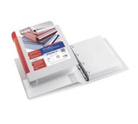 Raccoglitore personalizzabile Sei Rota Stelvio TI - 4 anelli D 25 mm. bianco A3