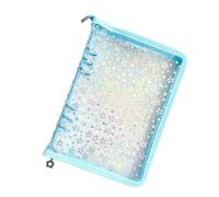 Raccoglitore Planner A5 Libro Adesivi Per Agenda Con Zip A Stella 20 Pagine | Raccoglitore Planner A5 Ricaricabile Per Scuola, Riunioni, Lettura, Salute, Mentale, Studio, Attività, Casa, Pulizia,