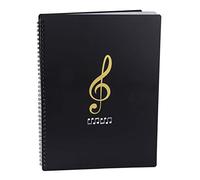 Raccoglitore Porta Spartiti Musicali, Cartelle Portaspartiti per Fogli in Formato A4, clef Scrivibile Borsa porta Documenti Musicale Per Suonatori di Strumenti