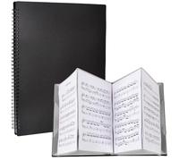 Raccoglitore Porta Spartiti Musicali, Porta Spartiti Musicali A4, Impermeabile Cartella per spartiti per Pianoforte Chitarra Violino Carta Documenti Amanti Della Musica Studenti
