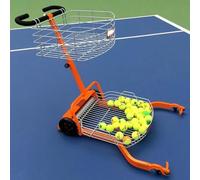 Raccoglitore portatile per palline da tennis, carrello automatico per recuperare fino a 290 palline, per una facile pulizia e pratica del campo