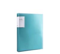 Raccoglitore portfolio da 2 pezzi con buste in plastica, cartella tascabile protezioni in fogli trasparenti, display 60 pagine Per Portfolio