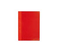 Raccoglitore rapido A4 in PVC con tasca frontale trasparente - rosso