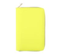 Raccoglitore ricaricabile a 6 anelli, in pelle PU, con scomparto per carte di credito e fessura elastica per penne, organizer per il budget scolastico ricaricabile