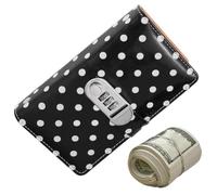 Raccoglitore Risparmio 100 Buste per Contanti Tracker Sfide Pianificatore | Con Serratura 11,4x17,8 cm Libro Contanti Per Risparmio Per Ufficio Scuola Gestione Budget, Salva 5.050 Dollari