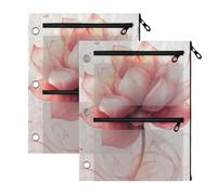 Raccoglitore Sacchetti 3 Ringing Astuccio Art Water Lily Flower