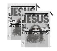 Raccoglitore Sacchetti 3 Ringing Zipper Raccoglitore Christian Faith
