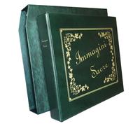 raccoglitore SANTINI" IMMAGINI SACRE'' ALBUM + CUSTODIA + 30 inserti da 6 tasche