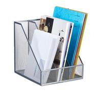 Raccoglitore scrivania Porta documenti a4 Contenitore per fascicoli 3 scomparti