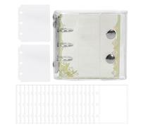 Raccoglitore trasparente, libro di raccolta di adesivi, libro di raccolta di biglietti, per studenti, insegnanti, professionisti, personale amministrativo, project manager, riunioni scolastiche e