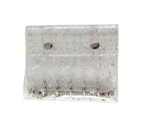 Raccoglitore trasparente,Raccoglitore a fogli mobili con notebook | Forniture di stoccaggio a motivo stella per manager insegnanti ufficio scuola studenti riunioni professionali