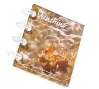 Raccoglitore Trasparente: Raccoglitori Per Foto Trasparenti, Libro Porta Adesivi Con 20 Pagine Interne | Diario Su Nastro Studenti Insegnanti Professionisti Staff Project Manager Carte Ricevute Biglie