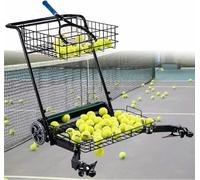 Raccoglitori di palline da tennis, attrezzatura per il recupero automatico delle palline da tennis a spinta manuale, macchina automatica per la raccolta delle palline da tennis, per vari campi da te