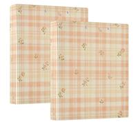 Raccoglitori per notebook da 1 e mezzo pollice Anelli rotondi con Appunti Confezione da 1/2 Forniture per raccoglitori da ufficio 200 fogli