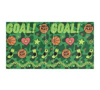 Raccoglitori per quaderni con motivo leopardato verde a palline, 1,5 pollici, anelli a D, con tasche interne, 1 confezione da 200 fogli