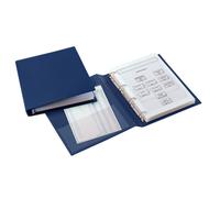 Raccoglitori S. Remo 2000 a 4 anelli Sei Rota - Anelli D Ø 30 mm 22x30 cm - blu