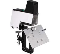 Raccoglitrice a Sella Automatica, Cucitrice da Tavolo Elettrica, Cucitrice a Sella a Punto Piatto A3, Protezione dagli Inceppamenti, Piastra Resistente e Rilegatrice di Libri,N