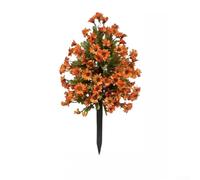Raccolta artificiale di steli di eucalipto margherita per esposizione da giardino, progettata per il posizionamento all'aperto tutto l'anno (A)