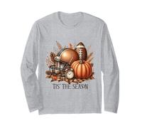 Raccolta della Zucca del Ringraziamento di Calcio Autunnale It's The Season Maglia a Manica