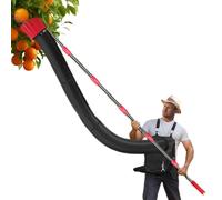 Raccolta di arancia, raccoglitore di frutta professionale, 13 metri, lunghezza regolabile | imbuto regolabile e strumento per asta tascabile per frutta