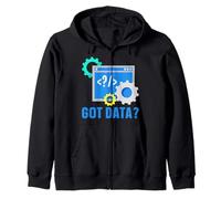 Raccolta di dati per la progettazione dei dati scienziati Felpa con Cappuccio