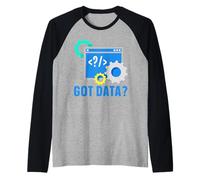 Raccolta di dati per la progettazione dei dati scienziati Maglia con Maniche Raglan