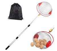 Raccolta di noci - Rolling Acorn Picker, manuale Harvester, strumento da giardino regolabile durevole, raccoglitore ergonomico per esterni | noci, ghiande, noci hickory, cortile, prato, giardino