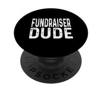 Raccolta fondi Dude Distressed Fondi per feste per eventi non profit PopSockets PopGrip Adesivo