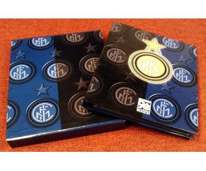 Raccolta "INTER 1908/1998" 90 anni di STORIA - 8 Schede con Tessere Telefoniche