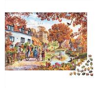 raccolta Jigsaw Puzzle Impossible 300 Pezzi Decorazione Per La Casa. Giochi Rilassamento E Intelligence Per Adulti E Ragazzi Da 14 Anni 300pcs (40x28cm)