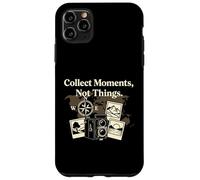 Raccolta Moments Not Things Viaggio Fotografia Citazione Custodia per iPhone 11 Pro Max