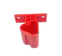 Raccolto di conservazione a monte a parete per 10. Batterie da 8V 12V compatibili con il supporto per display per accessori per utensili per utensili per l'organizzatore M12(1 buco)