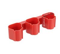 Raccolto di conservazione a monte a parete per 10. Batterie da 8V 12V compatibili con il supporto per display per accessori per utensili per utensili per l'organizzatore M12(3 buchi)