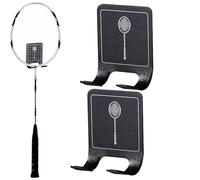 Raccolto di stoccaggio a tennis - Porta del supporto a parete in acciaio inossidabile per paddle e attrezzature sportive | Racket a tennis per gancio di durata | Porta del display verticale