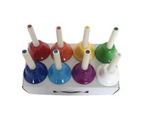Racconti Colorati Da 8 Note Set Musical Bells A Mano Per Le Campane Giocattolo Musicale Per Chorus Wedding Family Party And Cooperation