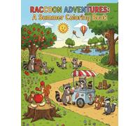 Raccoon Adventures: A Summer Coloring Book