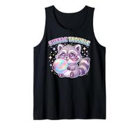Raccoon Blowing Bubble Chewing Gum Bubble Trouble, Raccoon Canotta