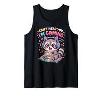 Raccoon Gaming Can't Hear You I'm Gaming Common Raccoon Canotta