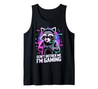 Raccoon Gaming Don't Bother Me I'm Gaming Canotta