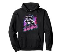 Raccoon Gaming Sorry I Can't Hear You I'm Gaming Felpa con Cappuccio