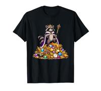 Raccoon King sul Tesoro Royal Trash Panda Maglietta