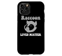 Raccoon Lives Matter maschile Custodia per iPhone 11 Pro