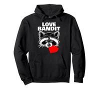 Raccoon Love Bandito Felpa con Cappuccio