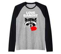 Raccoon Love Bandito Maglia con Maniche Raglan